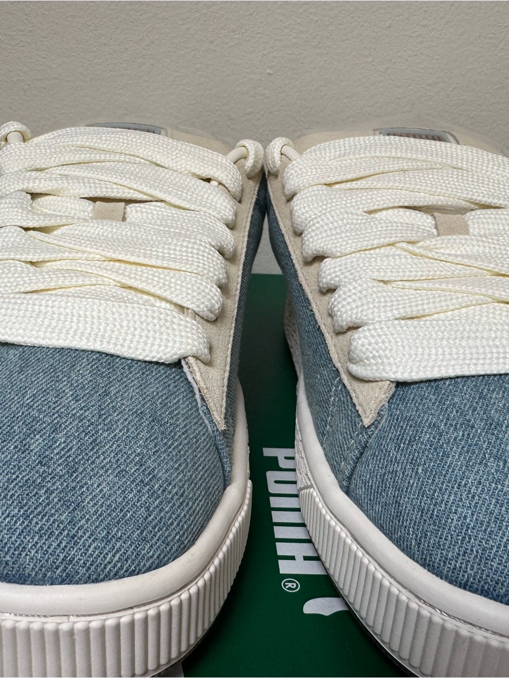 Puma Suede XL Denim Women’s Size 8 - Picture 4 of 11